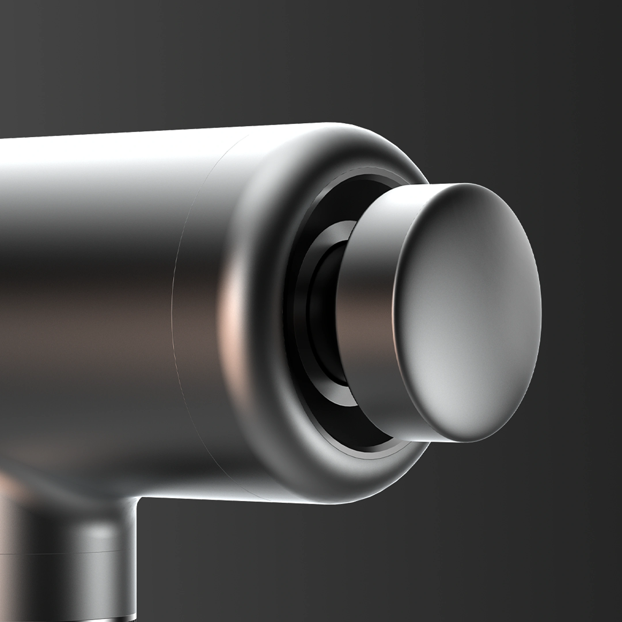 Concept design of massage gun for Bang & Olufsen: The final concept massage gun for Bang & Olufsen by Nejc Ovnik (NEITS)