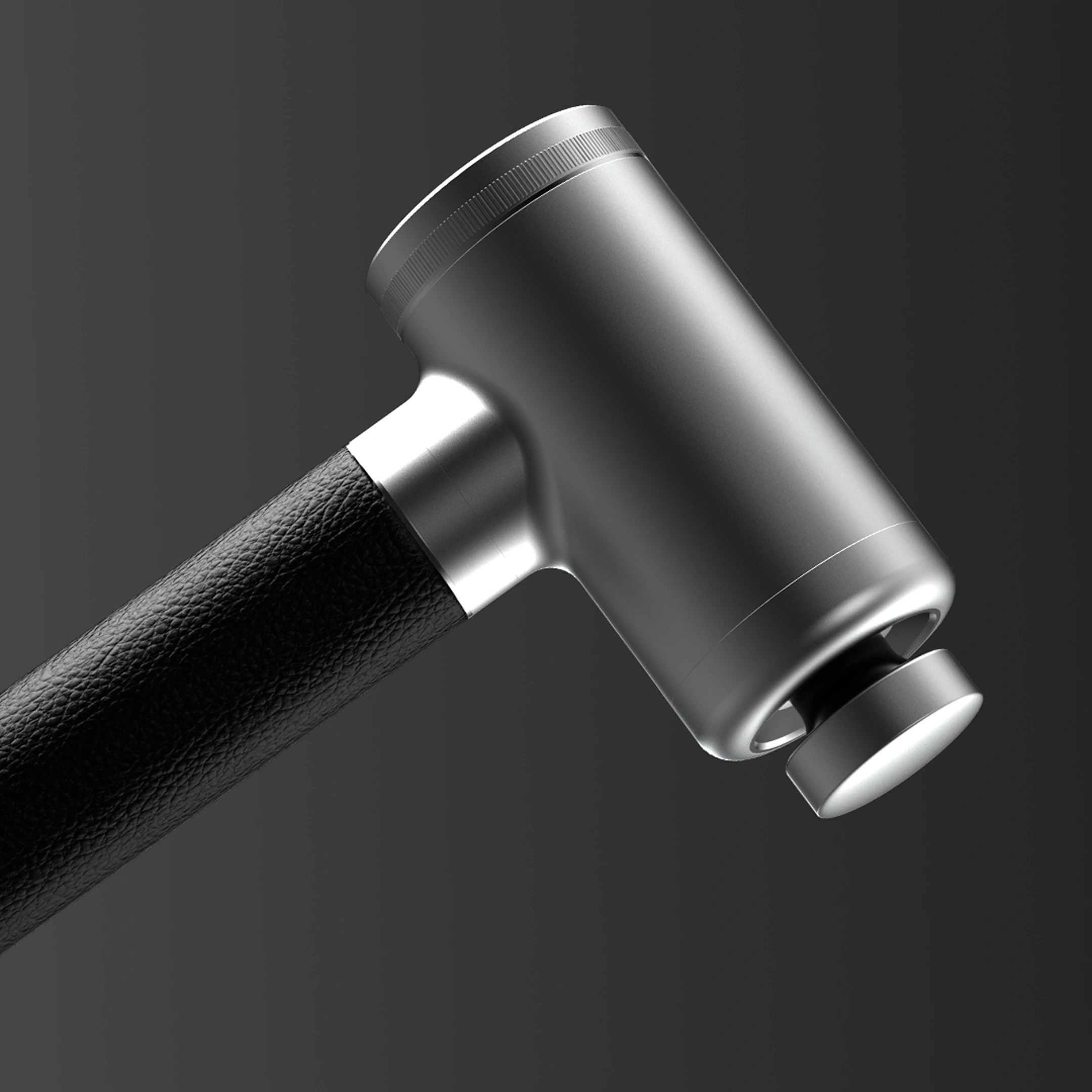 Concept design of massage gun for Bang & Olufsen: The final concept massage gun for Bang & Olufsen by Nejc Ovnik (NEITS)