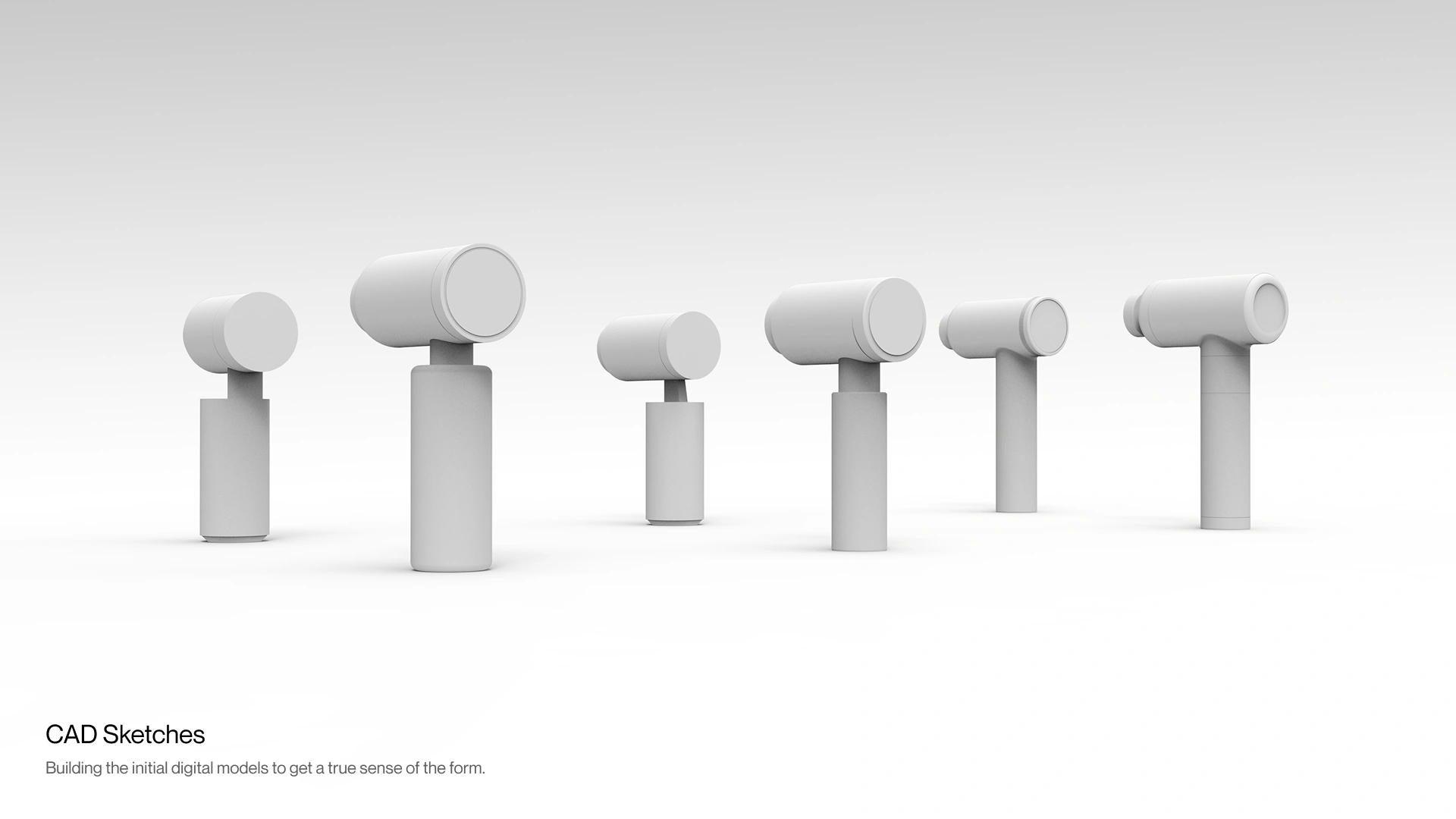 Concept design of massage gun for Bang & Olufsen — Case Study Showcase by Nejc Ovnik (Neits)