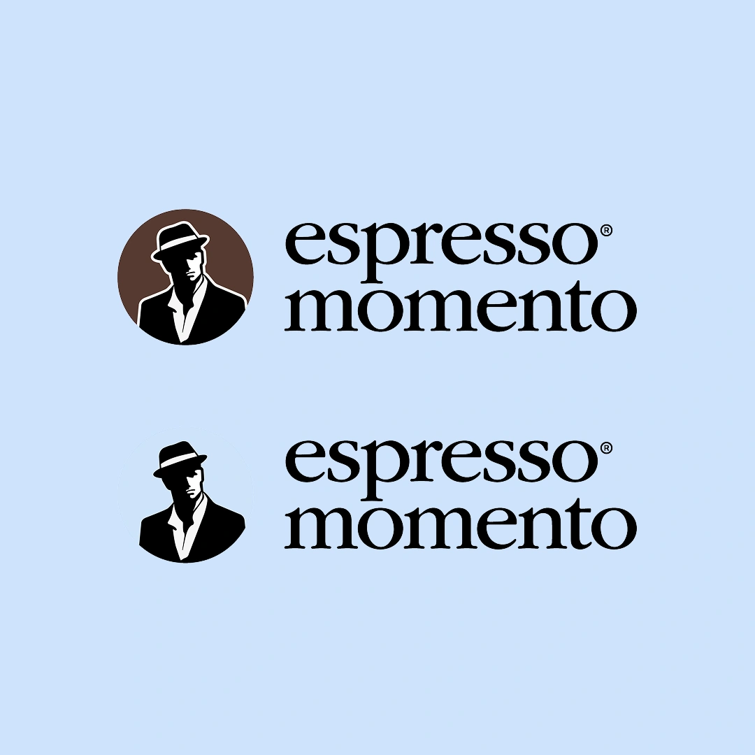 Café branding & visual identity for Espresso Momento: One mark with several ways to use it by Nejc Ovnik (NEITS)