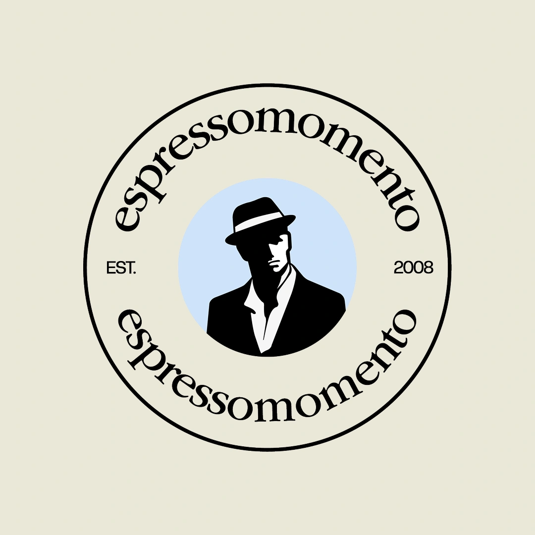 Café branding & visual identity for Espresso Momento: One mark with several ways to use it by Nejc Ovnik (NEITS)