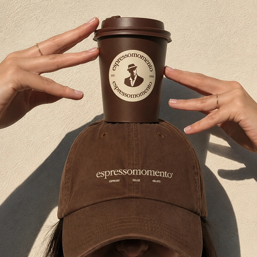 Café branding & visual identity for Espresso Momento: Taking the identity beyond the cup by Nejc Ovnik (NEITS)