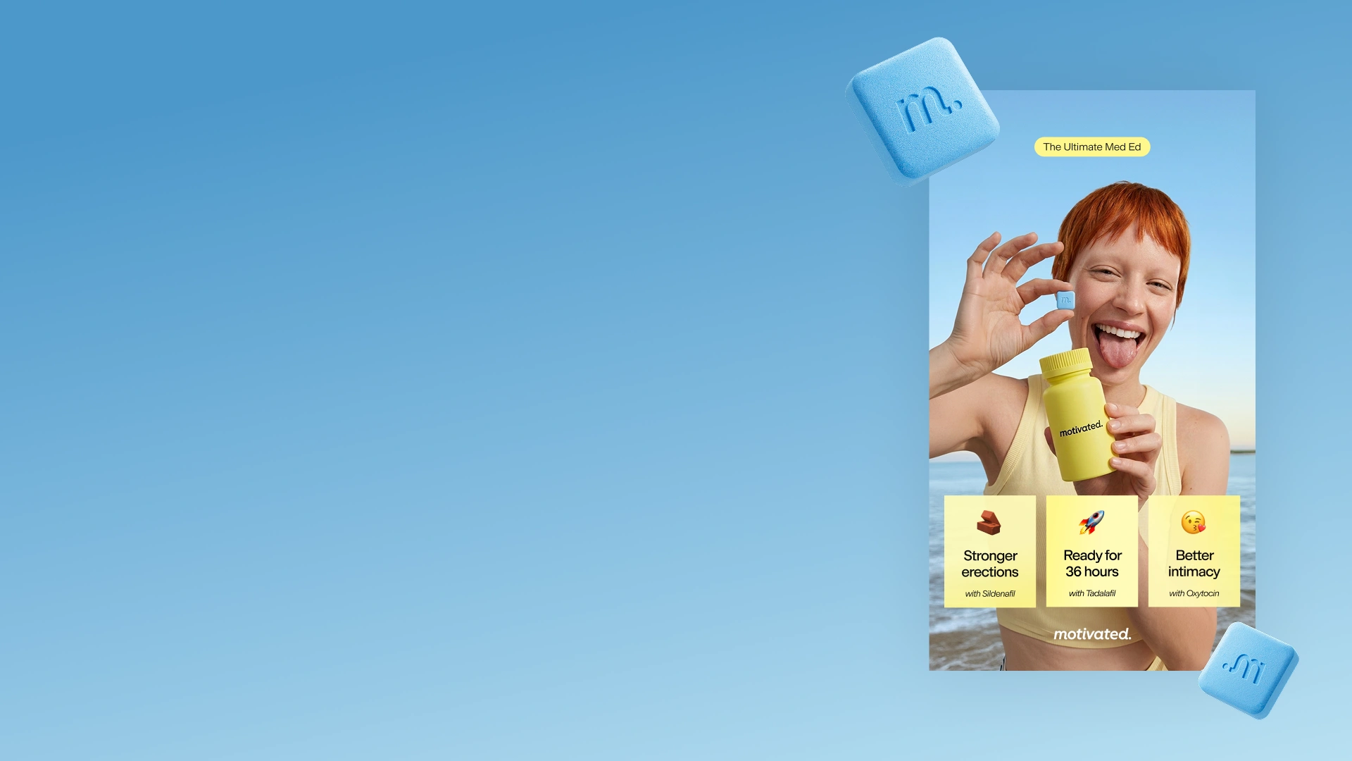 Meta advertising campaign materials for Motivated: Project hero by Nejc Ovnik (NEITS)