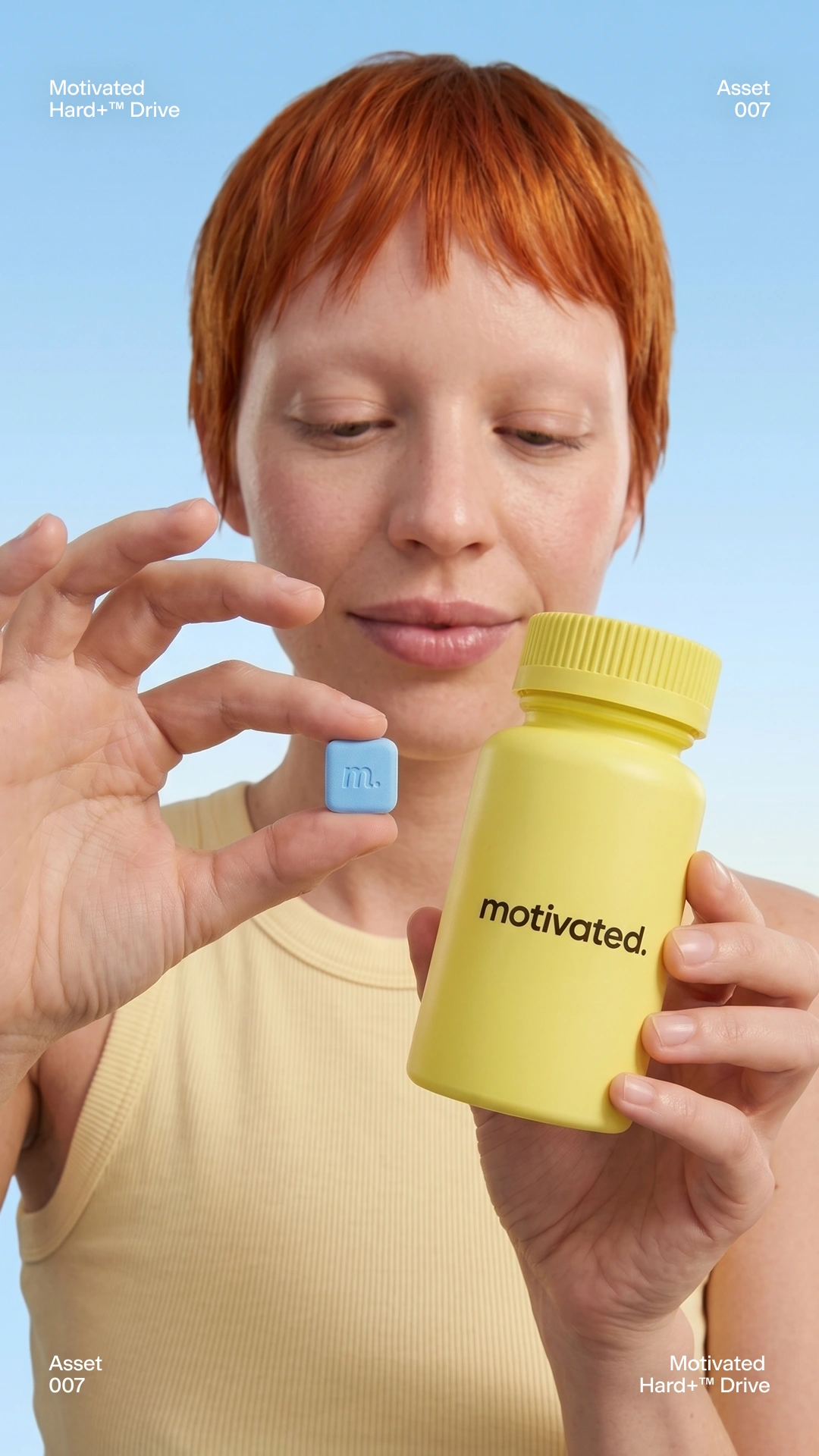 Meta advertising campaign materials for Motivated: I treated it like a branding project by Nejc Ovnik (NEITS)
