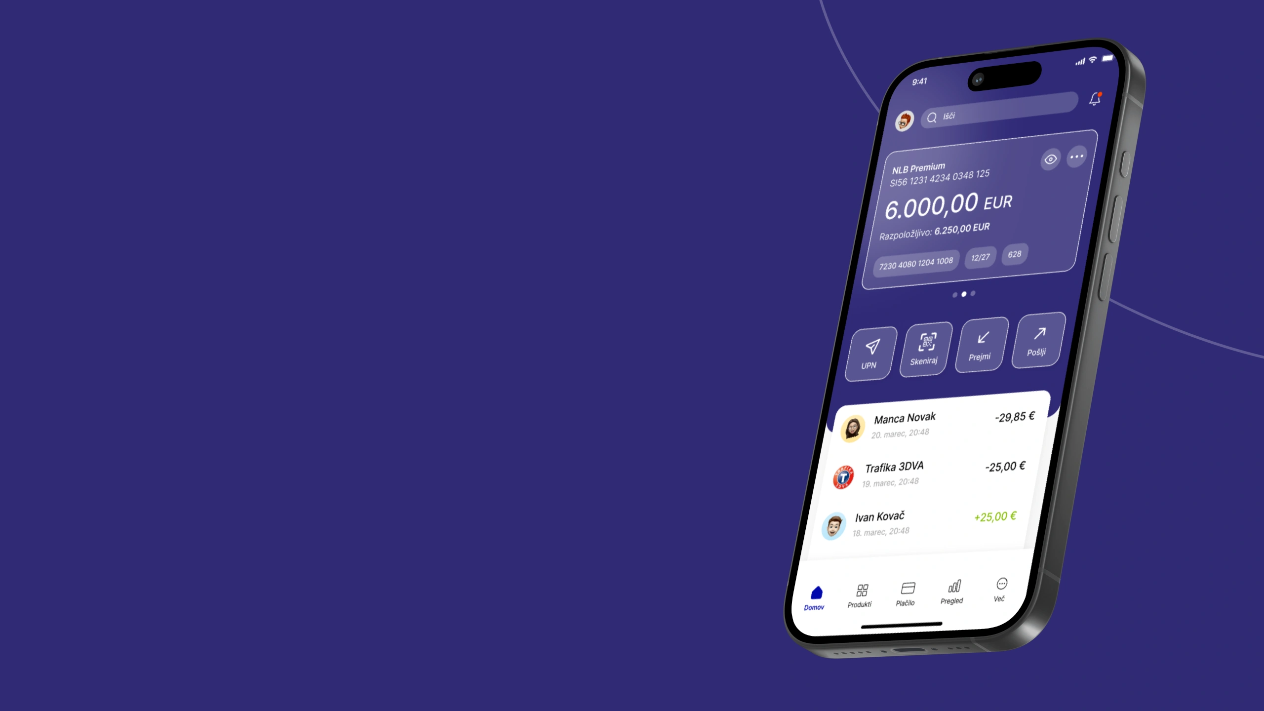 UI/UX redesign of Slovenia's most used banking app NLB Klik: Project hero by Nejc Ovnik (NEITS)