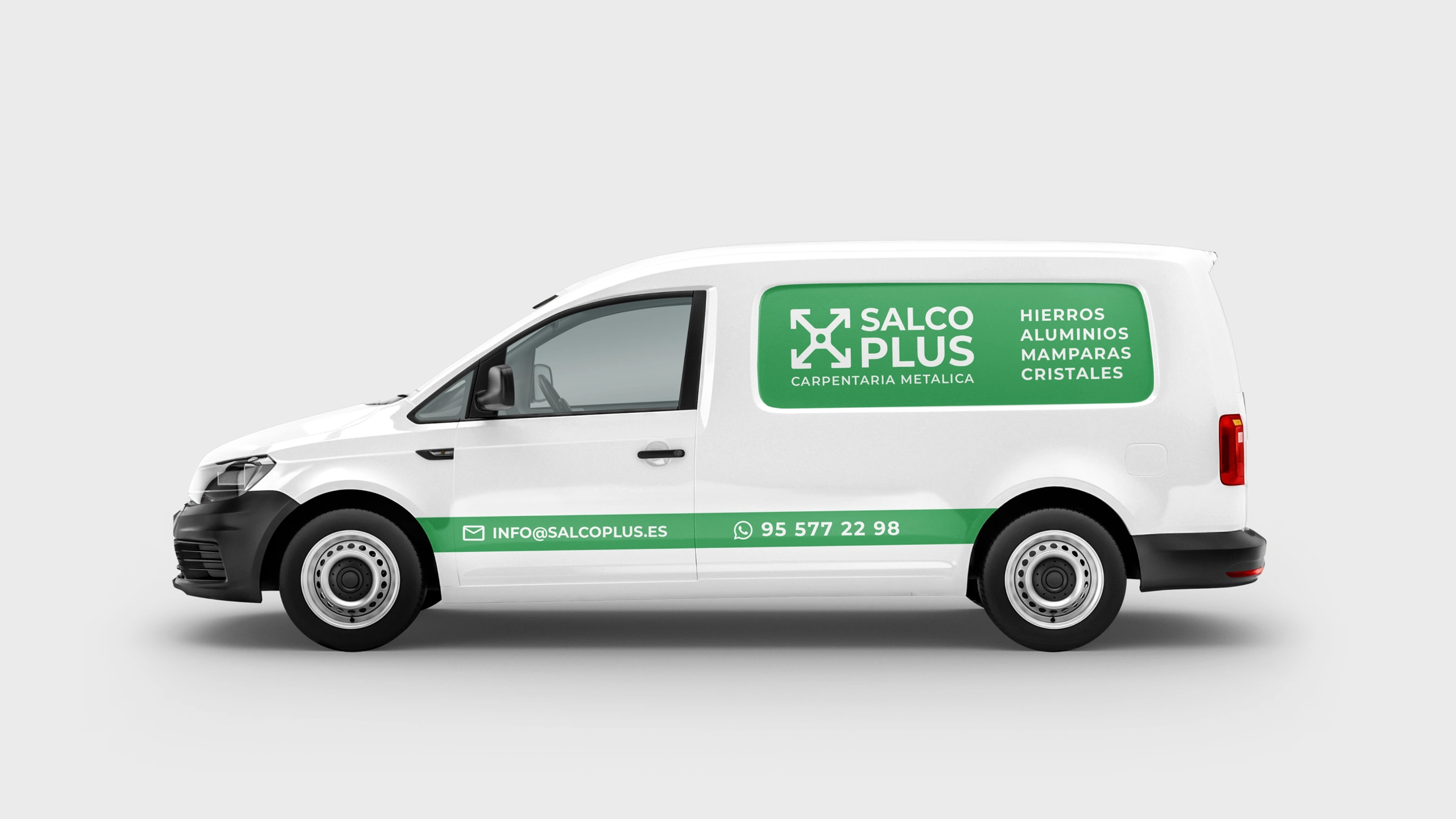 Visual identity redesign for a metal carpentry SALCOPLUS — Case Study Showcase by Nejc Ovnik (Neits)